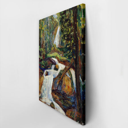 Πινακας σε καμβά KANDINSKY - KOCKEL WATERFALL I - Wassily Kandinsky Sticky 2