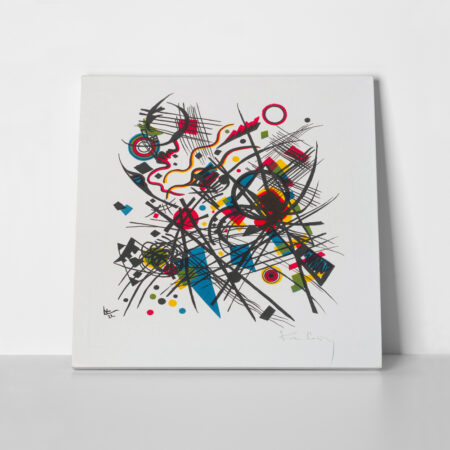 Πίνακας σε καμβά KANDINSKY - LITHOGRAPH FOR THE FOURTH BAUHAUS PORTFOLIO - Wassily Kandinsky