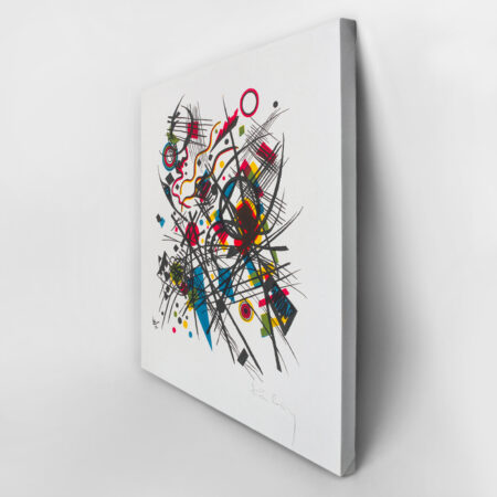 Πίνακας σε καμβά KANDINSKY - LITHOGRAPH FOR THE FOURTH BAUHAUS PORTFOLIO - Wassily Kandinsky Sticky 2