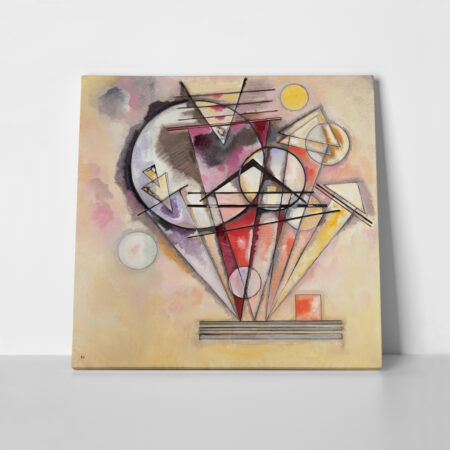 Πίνακας σε καμβά KANDINSKY - ON THE POINTS - Wassily Kandinsky