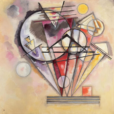 Πίνακας σε καμβά KANDINSKY - ON THE POINTS - Wassily Kandinsky Sticky 5