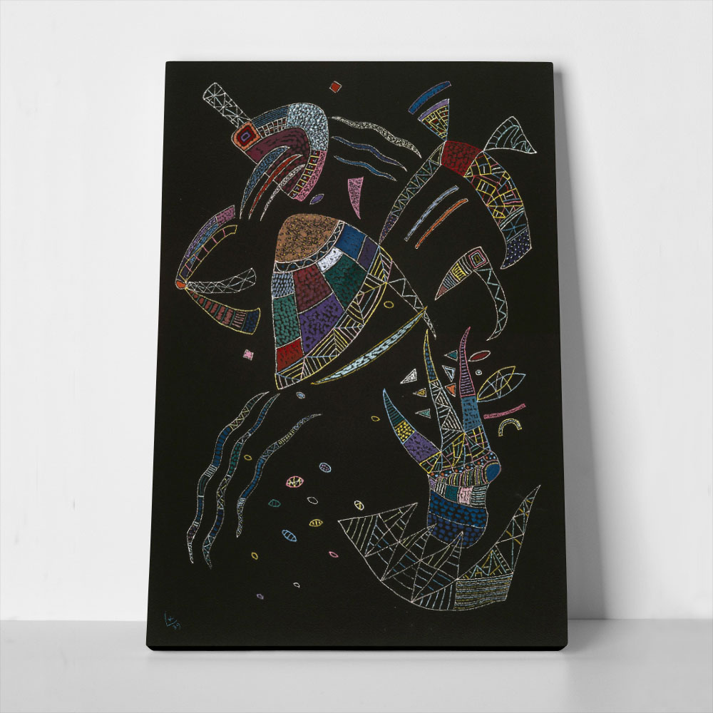 Πινακας σε καμβά KANDINSKY - POINTS