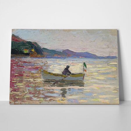 Πινακας σε καμβά KANDINSKY - RAPALLO BOAT AT SEA - Wassily Kandinsky