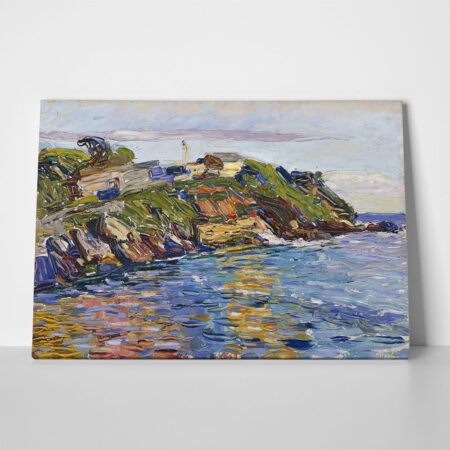 Πινακας σε καμβά KANDINSKY - RAPALLO THE BAY - Wassily Kandinsky