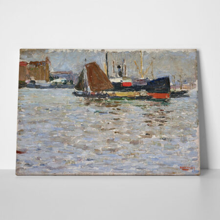 Πινακας σε καμβά KANDINSKY - ROTTERDAM SUN - Wassily Kandinsky
