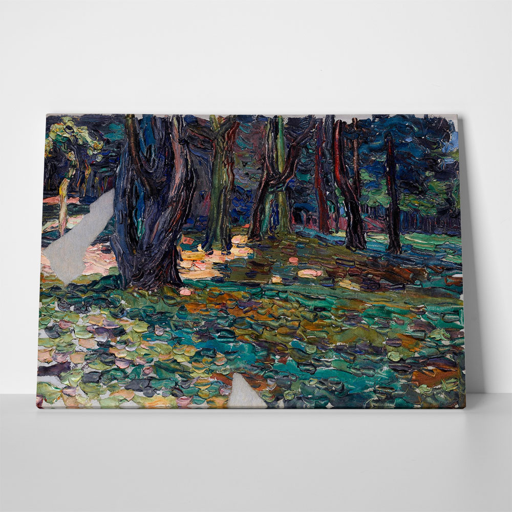 Πινακας σε καμβά KANDINSKY - SAINT CLOUD PARK