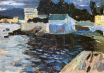Πινακας σε καμβά KANDINSKY - SESTRI EVENING