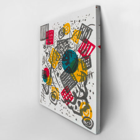 Πίνακας σε καμβά KANDINSKY - SMALL WORLDS V - Wassily Kandinsky Sticky 2