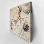 Πινακας σε καμβά KANDINSKY - STUDY FOR KLEINE FREUDEN