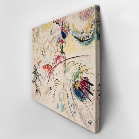 Πινακας σε καμβά KANDINSKY - STUDY FOR KLEINE FREUDEN - Wassily Kandinsky Sticky 3