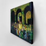 Πινακας σε καμβά KANDINSKY - THE LUDWIGSKIRCHE IN MUNICH