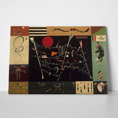 Πινακας σε καμβά KANDINSKY - THE WHOLE - Wassily Kandinsky