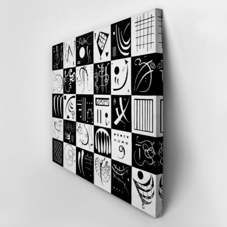 Πινακας σε καμβά KANDINSKY - THIRTY - Wassily Kandinsky Sticky 2