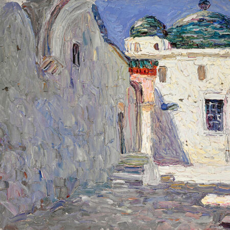 Πινακας σε καμβά KANDINSKY - TUNIS STREET - Wassily Kandinsky Sticky 5