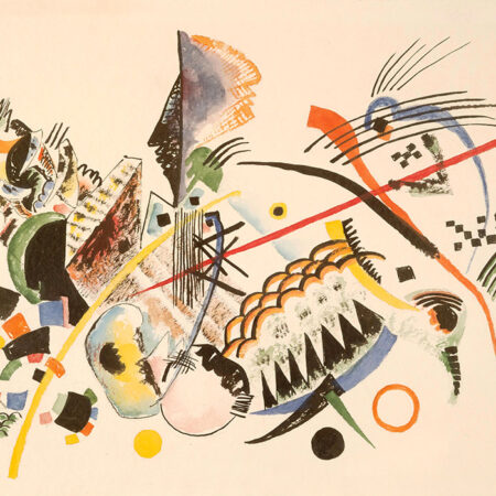 Πινακας σε καμβά KANDINSKY - UNTITLED 1922 - Wassily Kandinsky Sticky 5