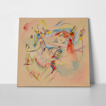 Πίνακας σε καμβά KANDINSKY - UNTITLED ABSTRACT - Wassily Kandinsky
