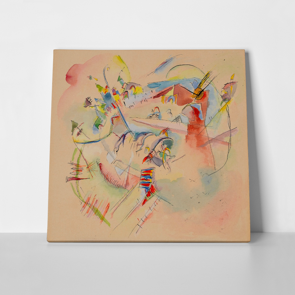Πίνακας σε καμβά KANDINSKY - UNTITLED ABSTRACT