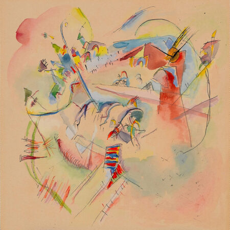 Πίνακας σε καμβά KANDINSKY - UNTITLED ABSTRACT - Wassily Kandinsky Sticky 5