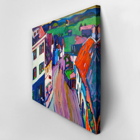 Πινακας σε καμβά KANDINSKY - VIEW FOR THE WINDOW OF THE GRIESBRAU - Wassily Kandinsky Sticky 2