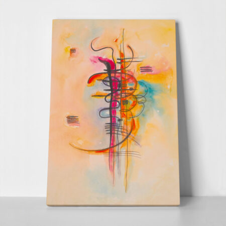 Πινακας σε καμβά KANDINSKY - WATERCOLOR NO 326 - Wassily Kandinsky
