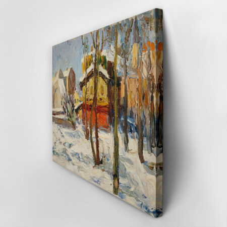 Πινακας σε καμβά KANDINSKY - WINTER IN SCHWABING - Wassily Kandinsky Sticky 2