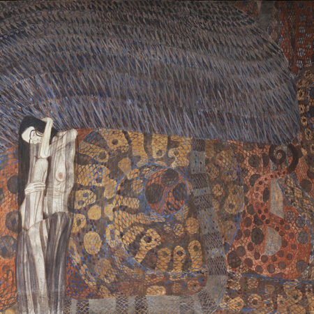 Πινακας σε καμβά KLIMT - BEETHOVEN FRIEZE - Gustav Klimt Sticky 5