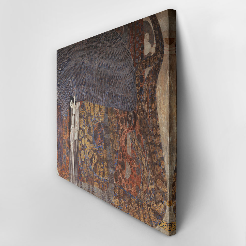 Πινακας σε καμβά KLIMT - BEETHOVEN FRIEZE
