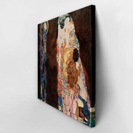 Πίνακας σε καμβά KLIMT - DEATH AND LIFE - Gustav Klimt Sticky 2