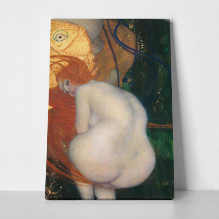 Πινακας σε καμβά KLIMT - GOLDFISH - Gustav Klimt