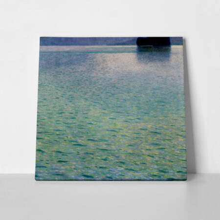 Πίνακας σε καμβά KLIMT - ISLAND IN THE ATTERSEE - Gustav Klimt