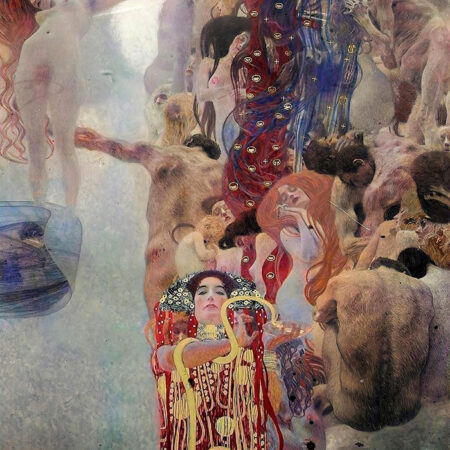 Πινακας σε καμβά KLIMT - MEDICINE - Gustav Klimt Sticky 5
