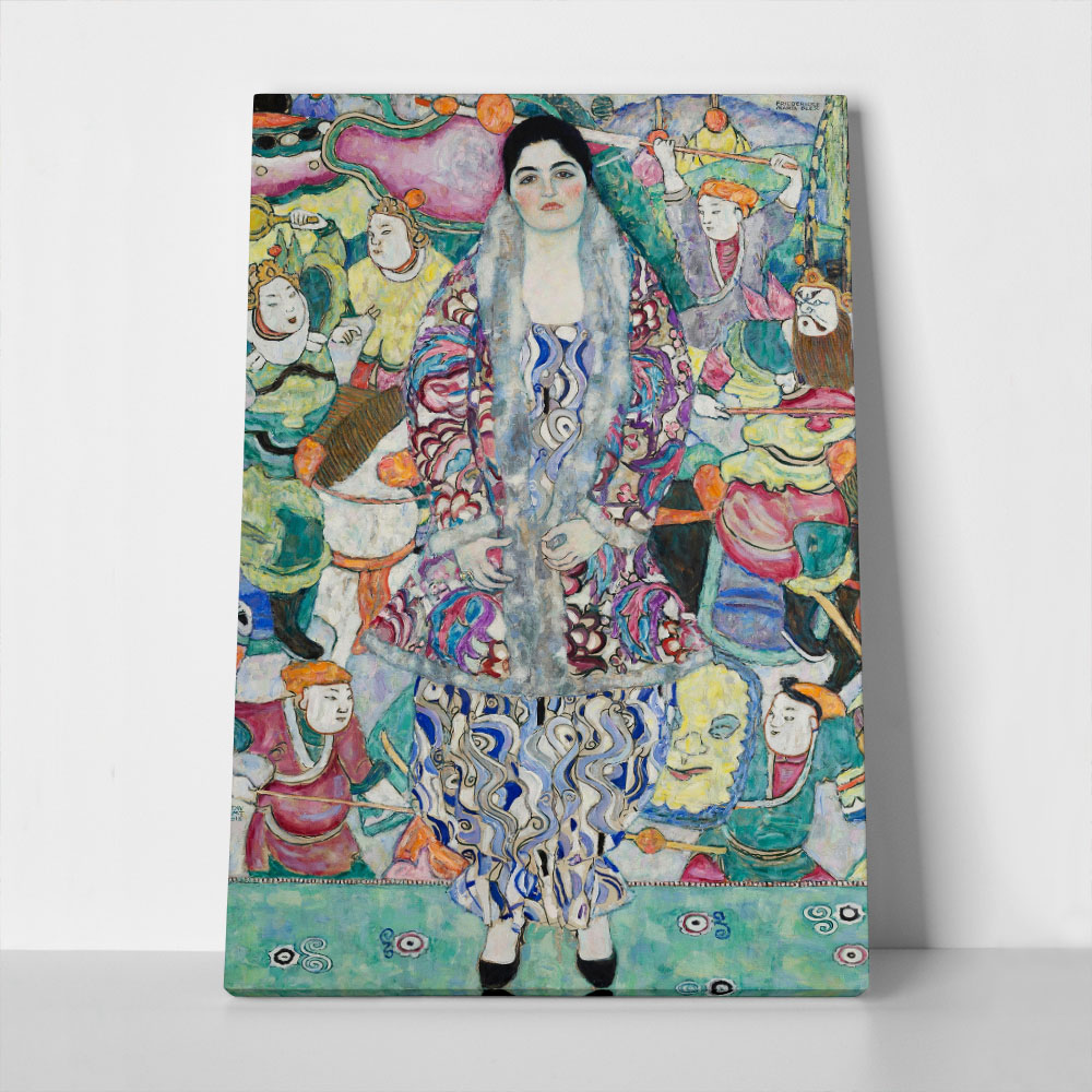 Πινακας σε καμβά KLIMT - PORTRAIT OF FRIEDERIKE MARIA BEER