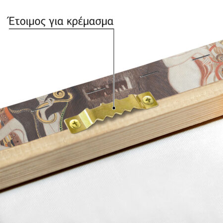 Πινακας σε καμβά KLIMT - THE HOSTILE POWERS - Gustav Klimt Sticky 4