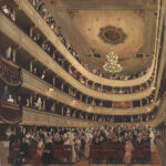 Πίνακας σε καμβά KLIMT - THE OLD BURGTHEATER