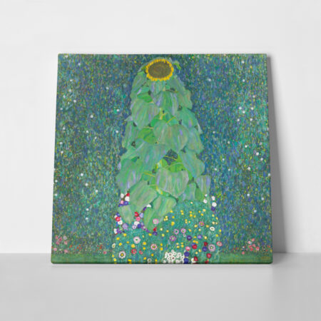 Πίνακας σε καμβά KLIMT - THE SUNFLOWER - Gustav Klimt