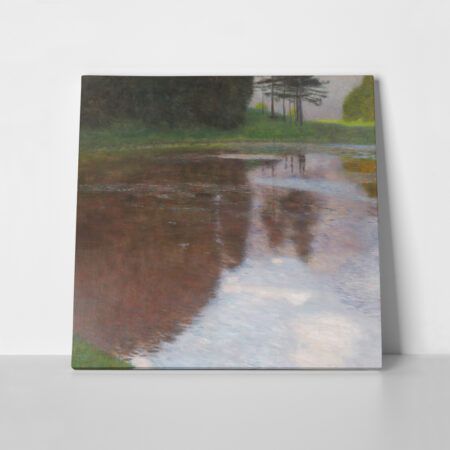 Πίνακας σε καμβά KLIMT - THE SWAMP - Gustav Klimt