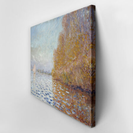 Πινακας σε καμβά MONET - ARGENTEUIL BASIN WITH A SINGLE SAILBOAT - Monet Claude Sticky 2
