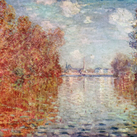 Πινακας σε καμβά MONET - AUTUMN EFFECT AT ARGENTEUIL - Monet Claude Sticky 5