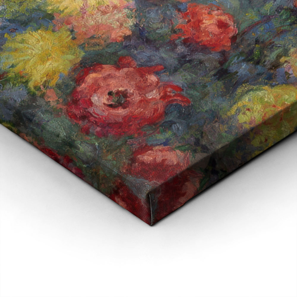 Πινακας σε καμβά MONET - CHRYSANTHEMUMS