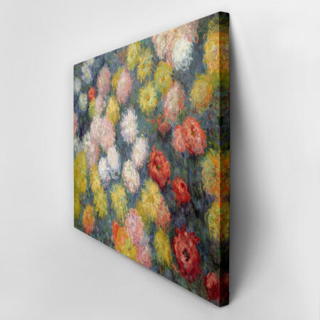 Πινακας σε καμβά MONET - CHRYSANTHEMUMS - Monet Claude Sticky 2