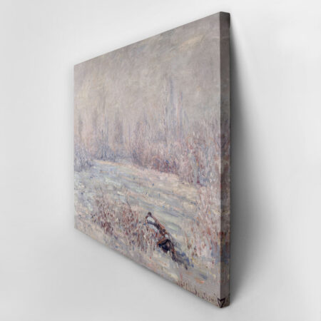 Πινακας σε καμβά MONET - FROST NEAR VETHEUIL - Monet Claude Sticky 2