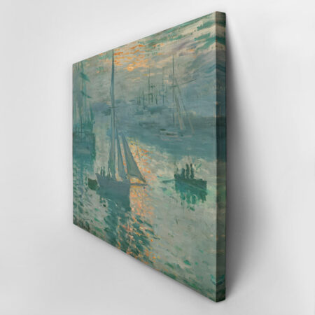 Πινακας σε καμβά MONET - IMPRESSION SUNRISE - Monet Claude Sticky 2
