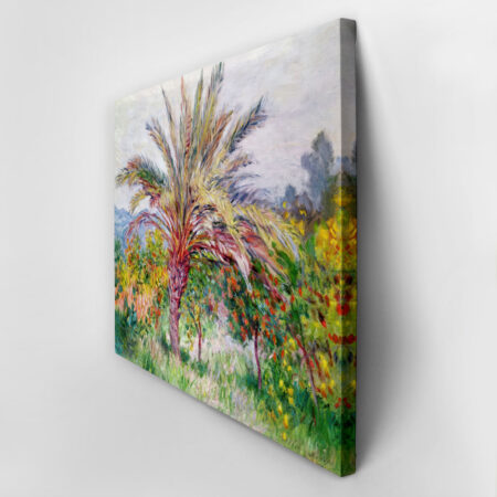 Πινακας σε καμβά MONET - PALM TREE AT BORDIGHERA - Monet Claude Sticky 2