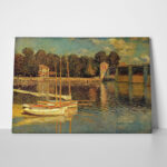 Πινακας σε καμβά MONET - THE BRIDGE AT ARGENTEUIL