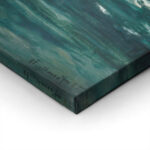 Πινακας σε καμβά MONET - THE GREEN WAVE