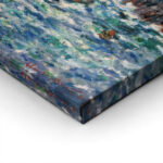 Πινακας σε καμβά MONET - THE PYRAMIDS AT PORT COTON