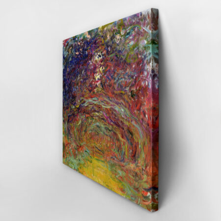 Πίνακας σε καμβά MONET - THE ROSE PATH AT GIVERNY - Monet Claude Sticky 2