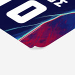 Σετ τριπτυχο προσωποποιημενο ποστερ SOCCER NEON NAME