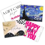Φτιάξε την Δωροκάρτα σου - Sticky Gift Card
