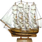 Καράβακι Ξύλινο διακοσμητικό 50cm x 45cm